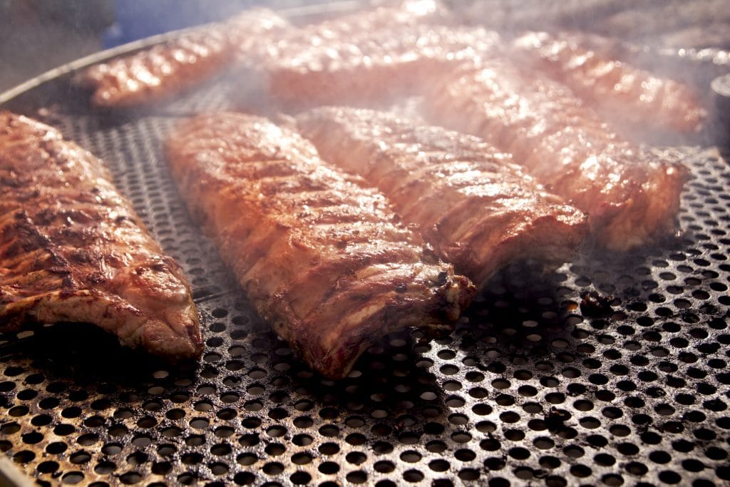 BBQ smoked ribs